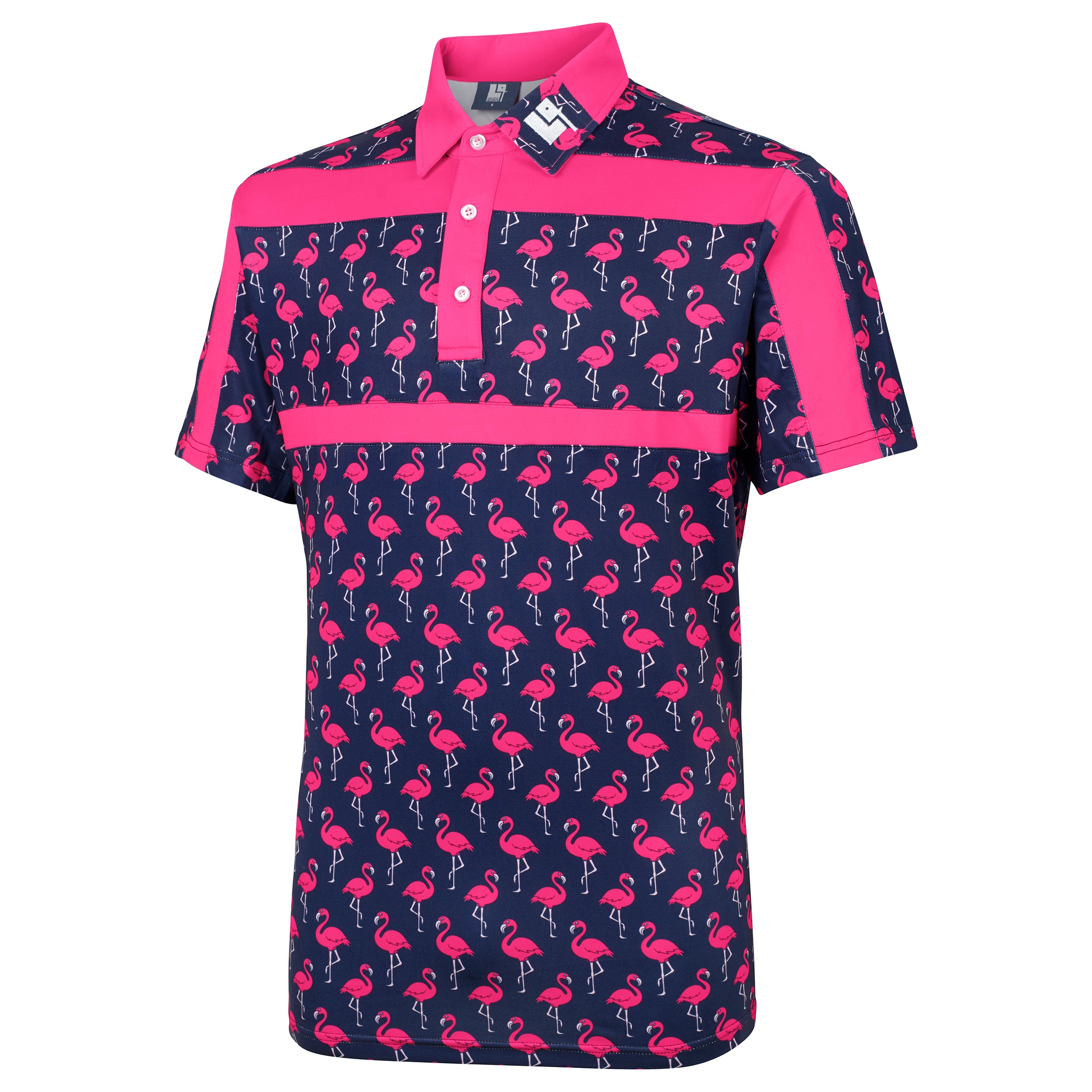 Flamingo 2025 golf shirt