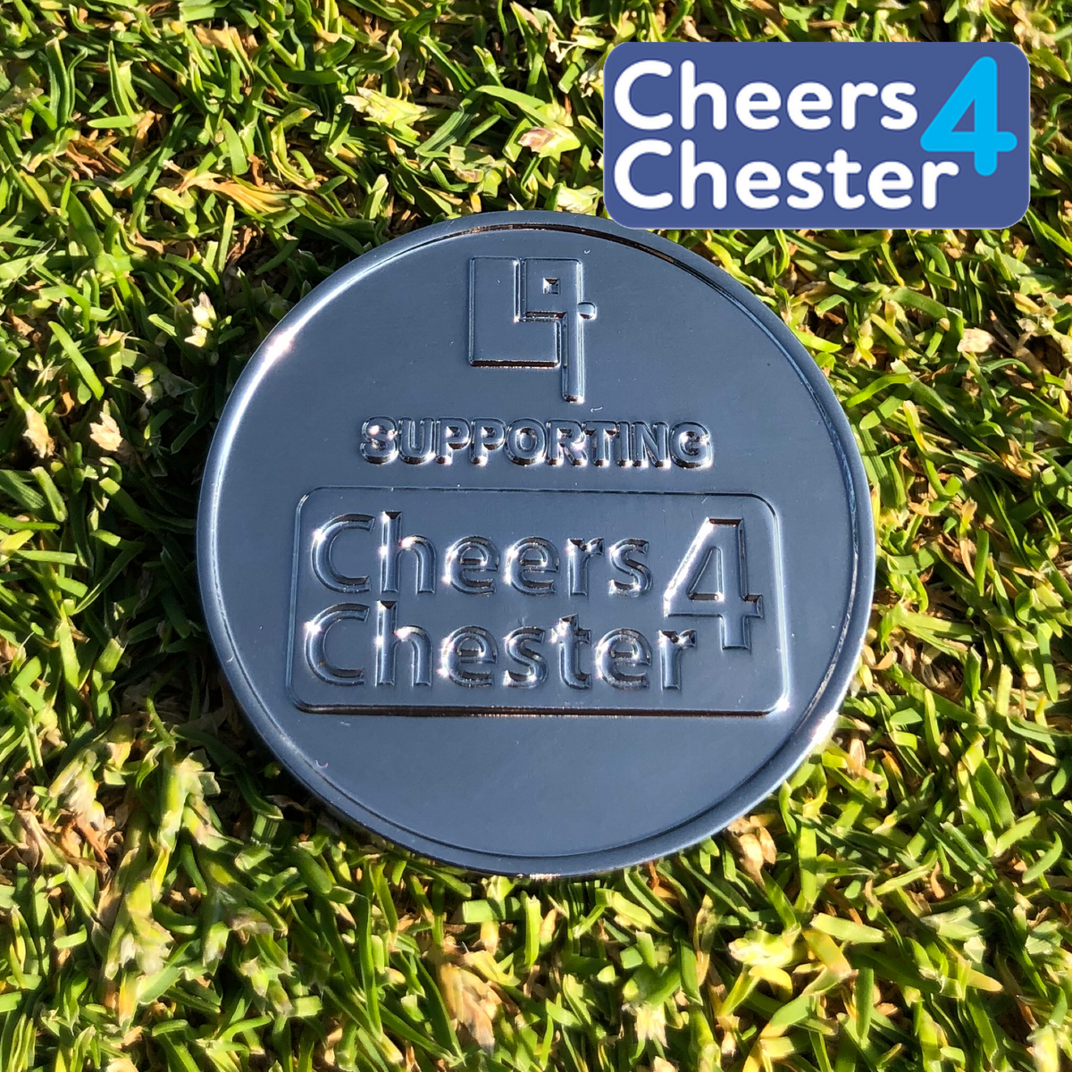 Cheers 4 Chester Ball Marker